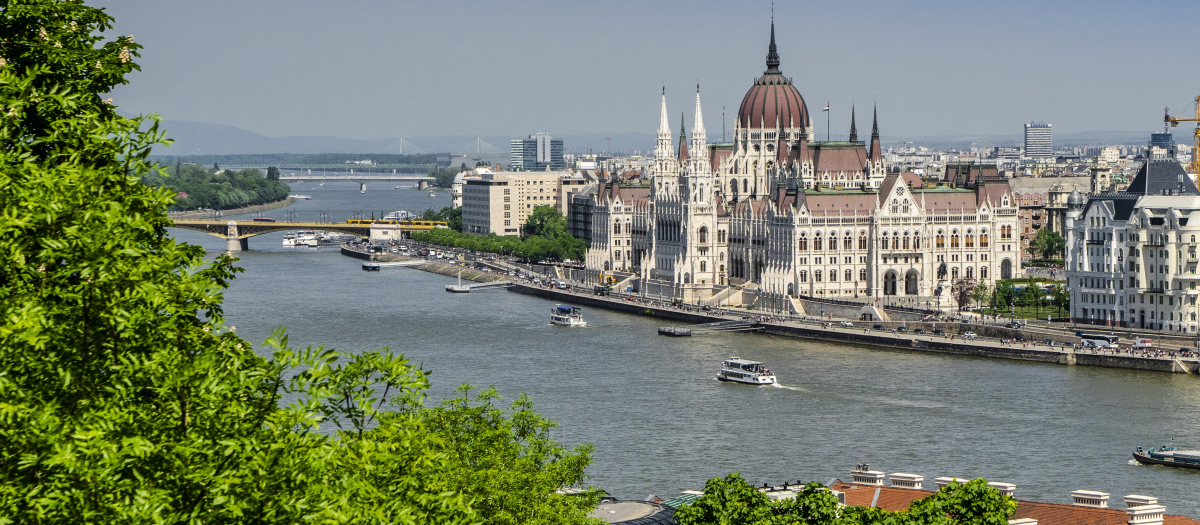 El Danubio a su paso por Budapest