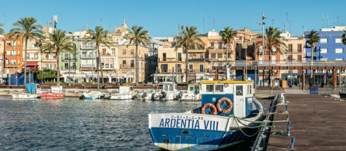 Vista del barrio del Serrallo, en Tarragona