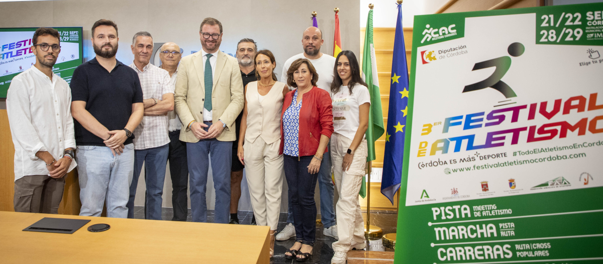 Presentación del III Festival de Atletismo de Córdoba