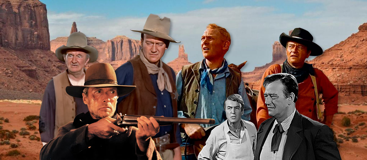 Clint Eastwood y John Wayne figuran entre los grandes nombres del género