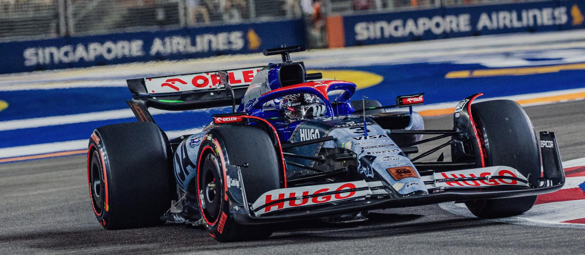 Daniel Ricciardo, durante el GP de Singapur