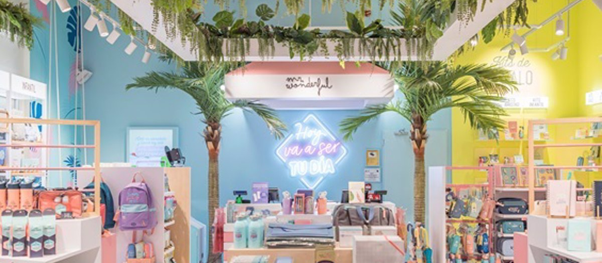 Tienda de Mr.Wonderful en el centro comercial Parquesur