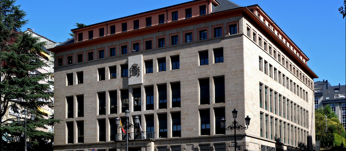 Edificio de la Audiencia Provincial de Orense