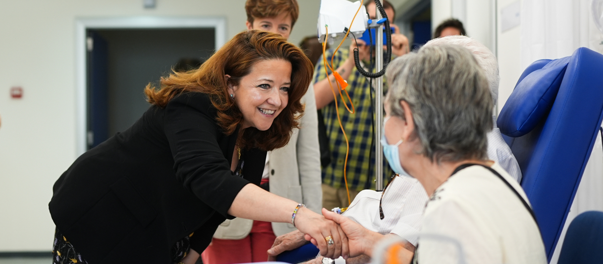 La consejera de Sanidad de Madrid, Fátima Matute