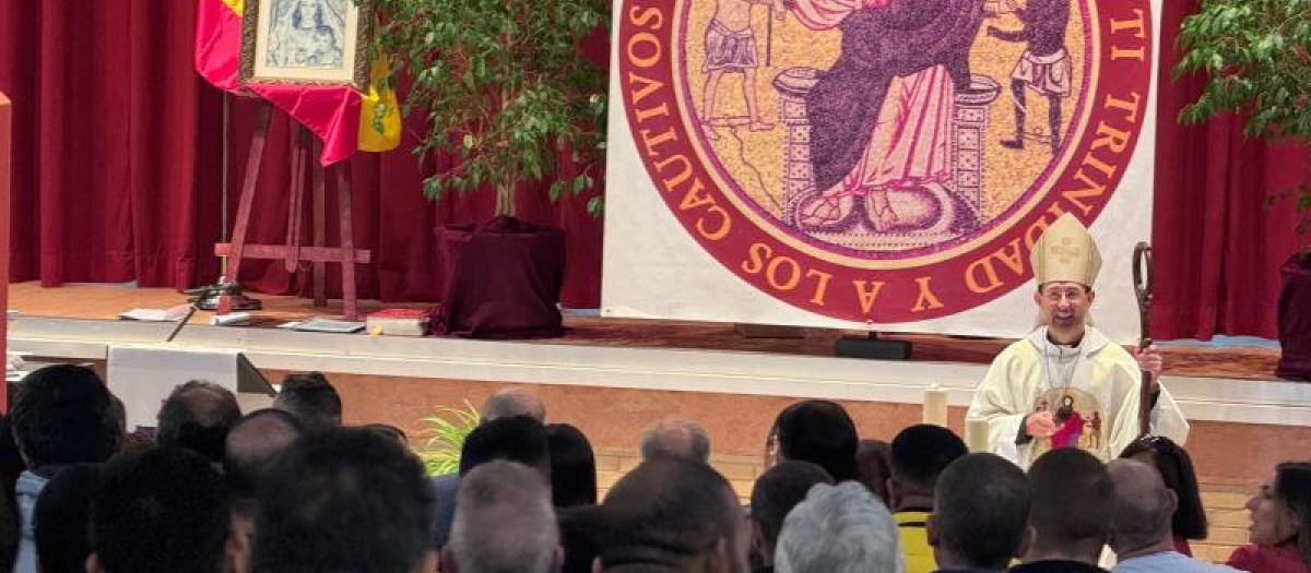 El arzobispo de Madrid ha celebrado misa en la prisión de Soto del Real para celebrar el día de la Merced