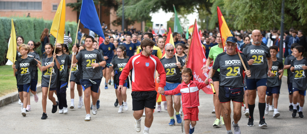 Carrera 500 km relevos