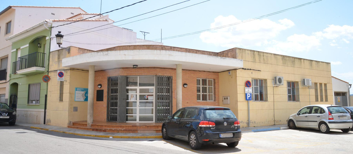 Imagen del centro de salud de Antella, en la provincia de Valencia