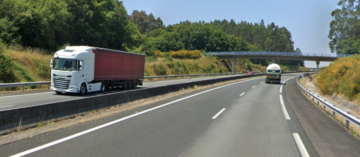 Autopista AP-53, entre Santiago y Lalín