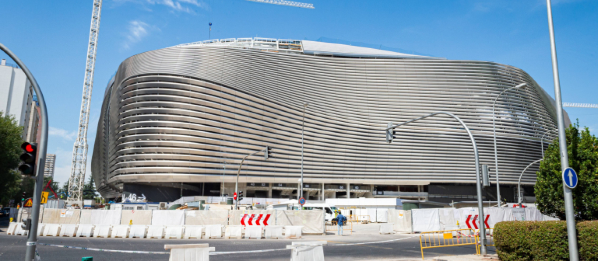 Vista del Santiago Bernabéu