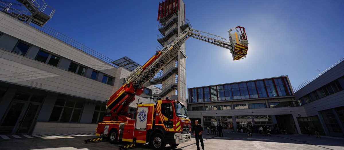 Nuevo parque de Bomberos en Usera