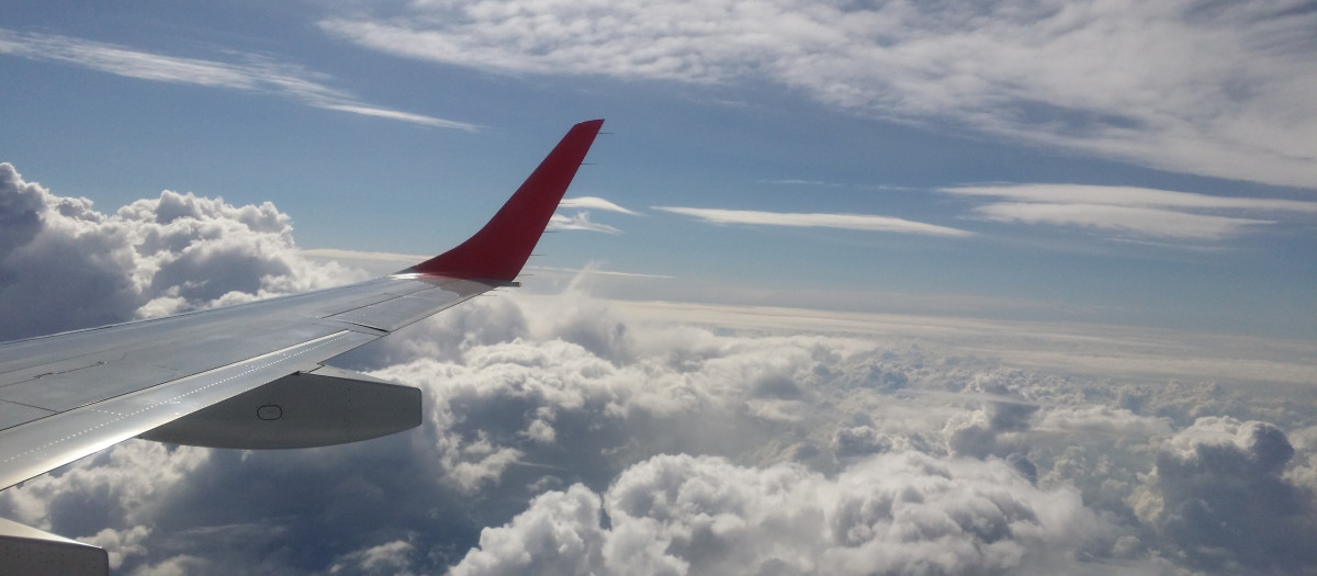 Nubes desde un avión