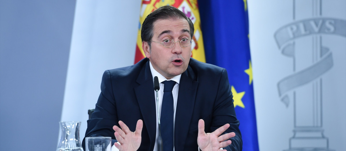 El ministro de Asuntos Exteriores, Unión Europea y Cooperación, José Manuel Albares