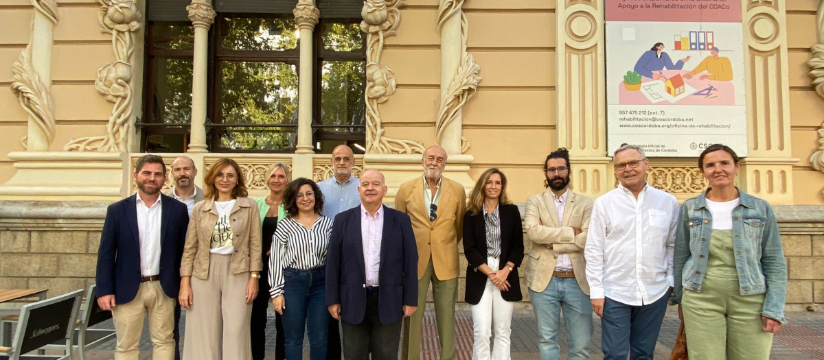 Junta Gobierno y personal del COACo Colegio Oficial de Arquitectos de Córdoba