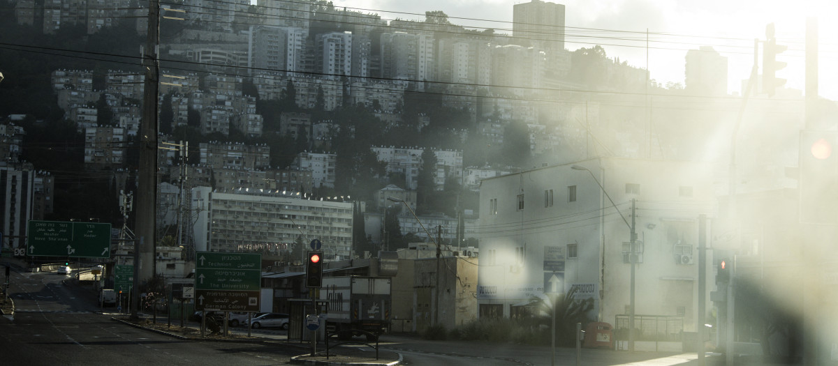 La ciudad norteña de Haifa ha sido atacada