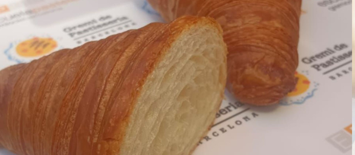 El mejor croissant de España 2024, el de la pastelería Brunells, en Barcelona