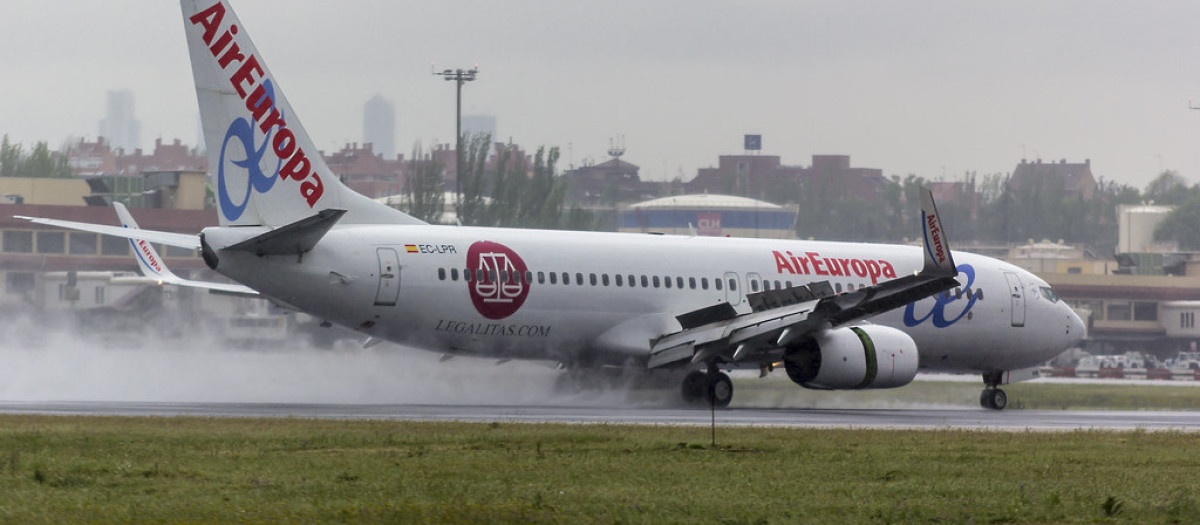 Avión de Air Europa