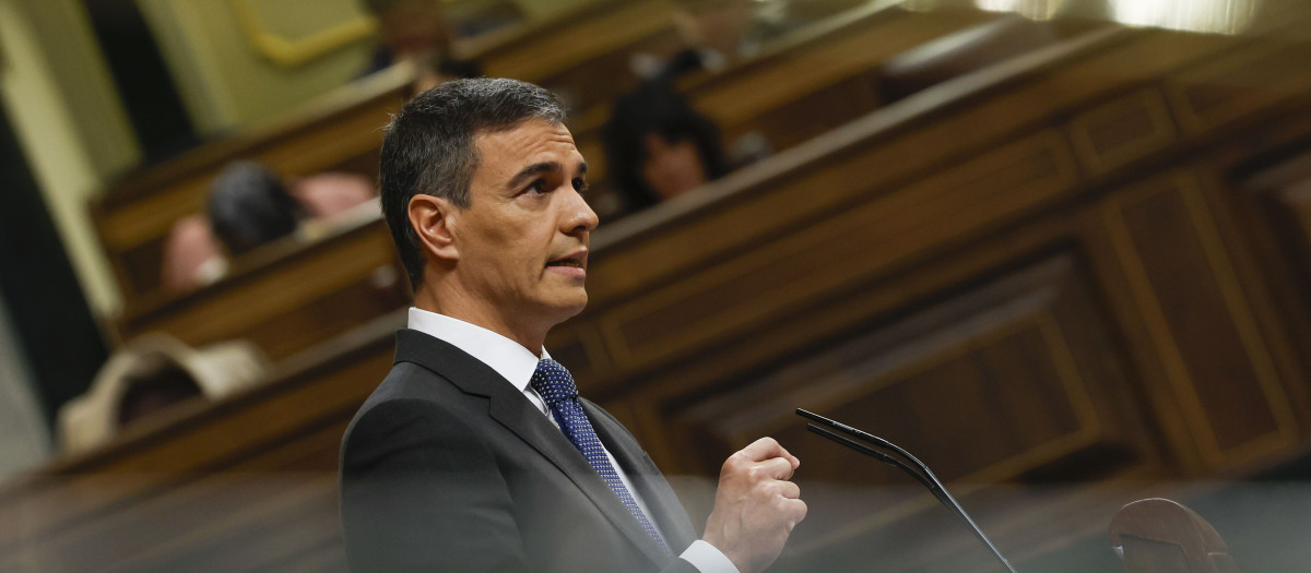 El presidente del Gobierno, Pedro Sánchez