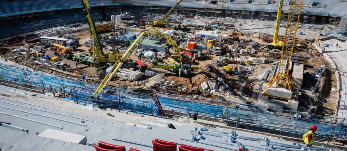 Nueva batalla campal en las obras del Camp Nou