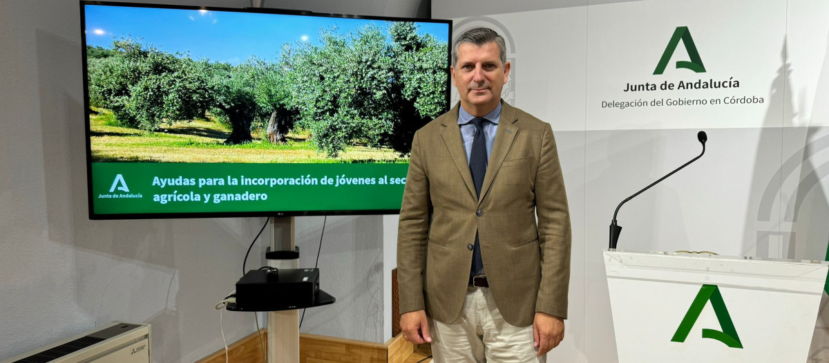 Francisco Acosta, delegado territorial de la Consejería de Agricultura, Pesca, Agua y Desarrollo Rural