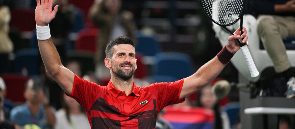 Novak Djokovic tuvo un bonito mensaje hacia sus compañeros de generación en el Masters 1000 de Shanghái