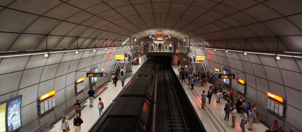 Imagen del Metro de Bilbao