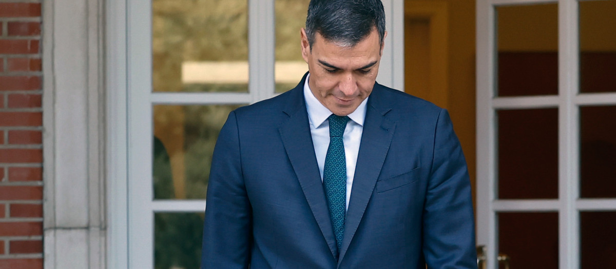 El presidente del Gobierno, Pedro Sánchez