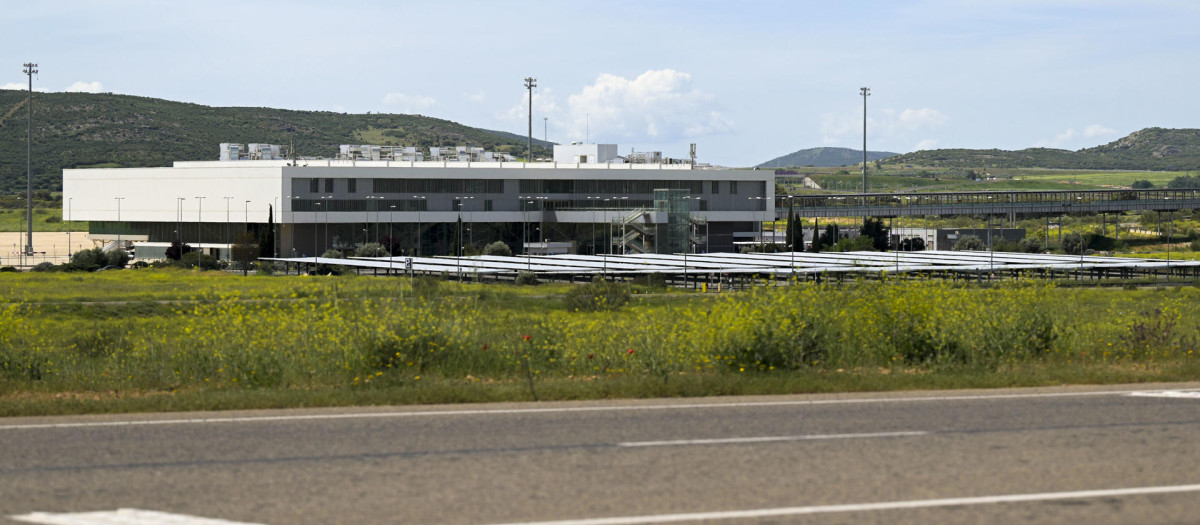 Vista de la terminal del aeropuerto de Ciudad Real.