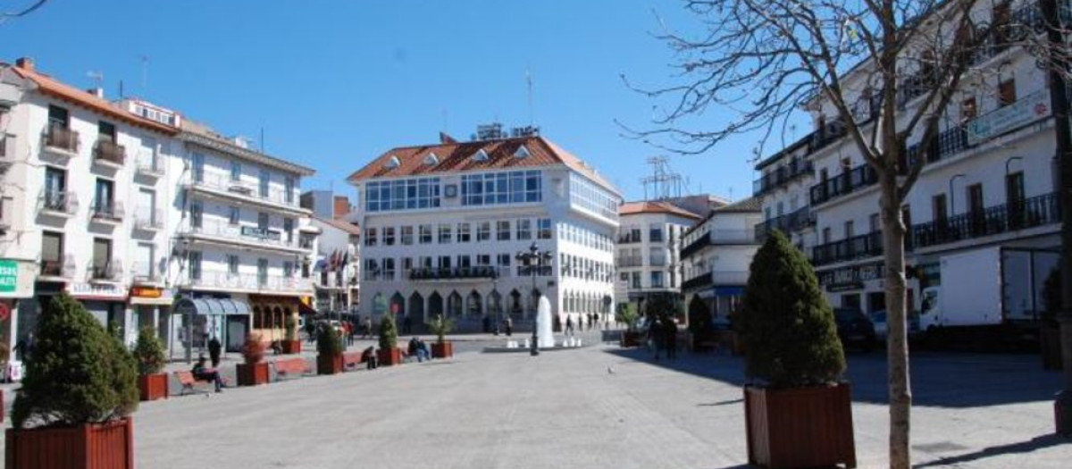 La Plaza de la Constitución de Arganda del Rey