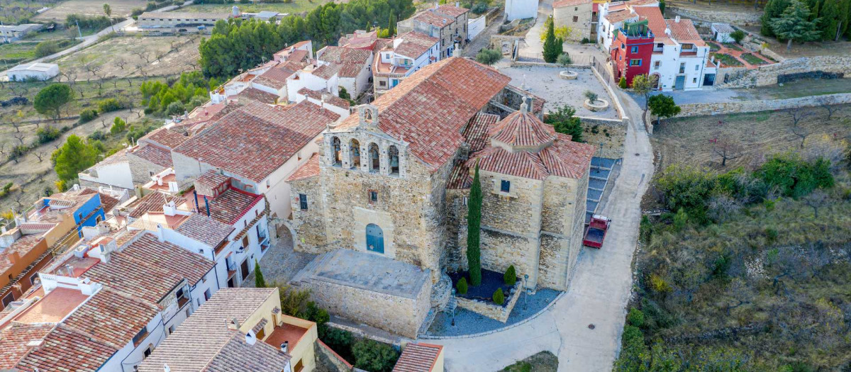 Imagen de la localidad de Chert, en la provincia de Castellón, donde residen multitud de familias extranjeras que han restaurados viviendas del casco antiguo