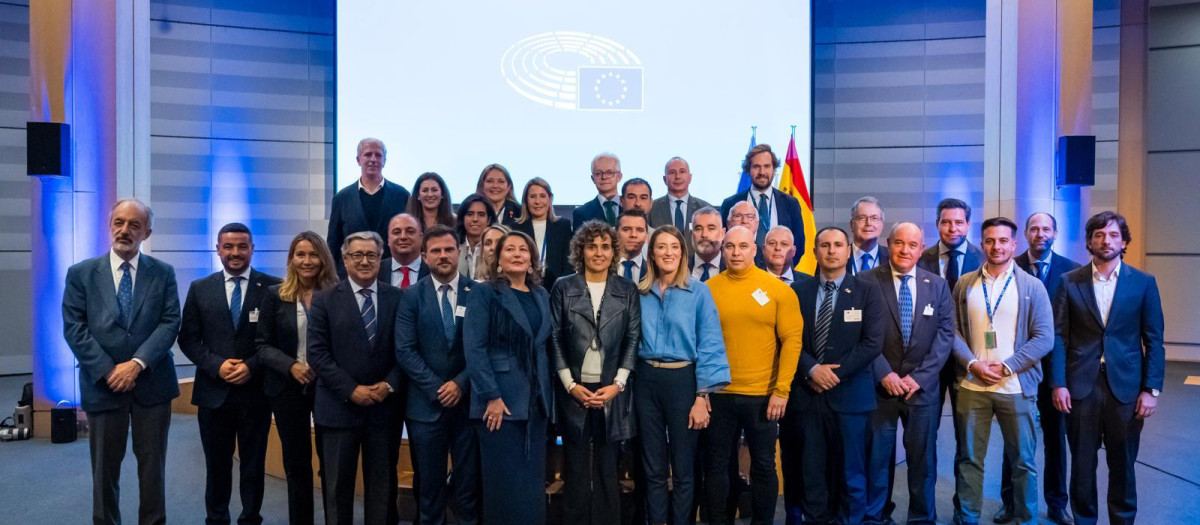 Acto del PP por el Día de la Hispanidad en el Parlamento
Europeo