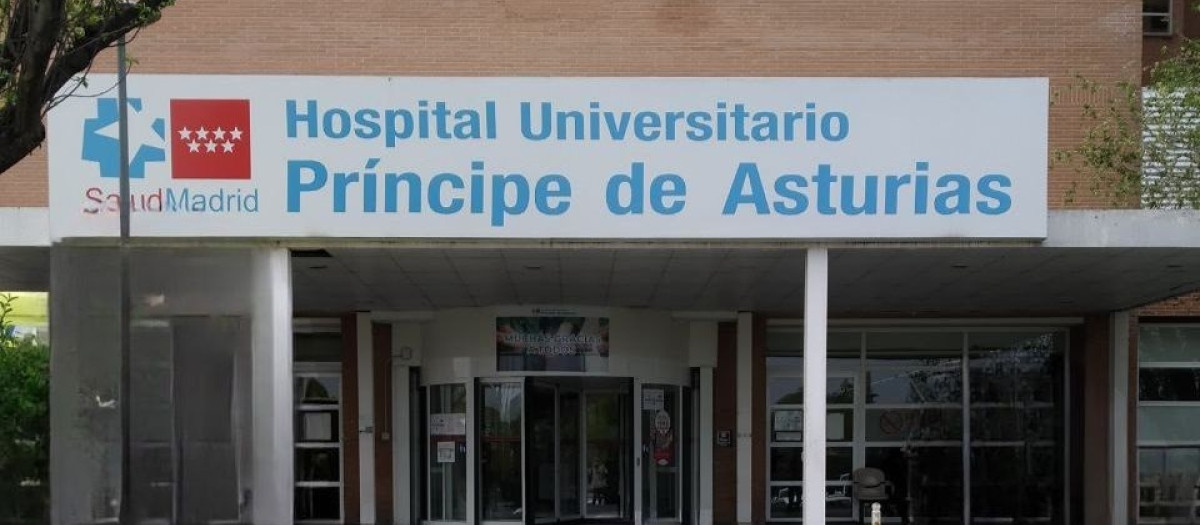 Fachada del Hospital Universitario Príncipe de Asturias de Alcalá de Henares