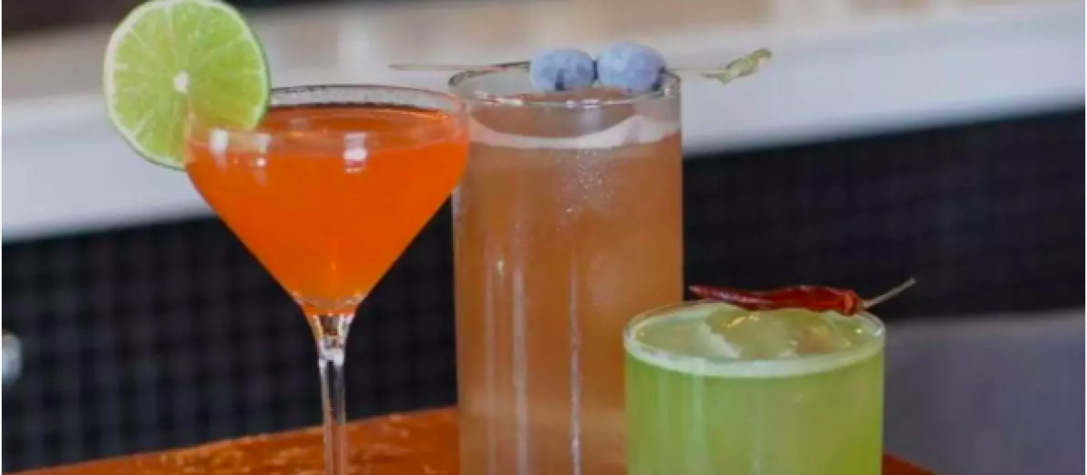 Alguno de los cócteles de esta coctelería viguesa