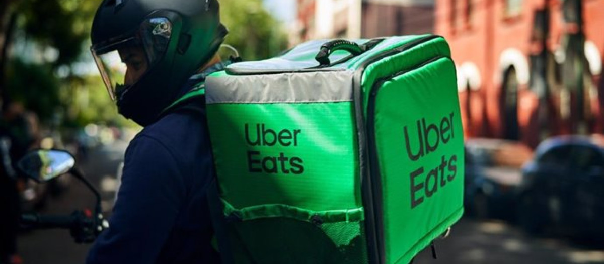 Rider de Uber Eats