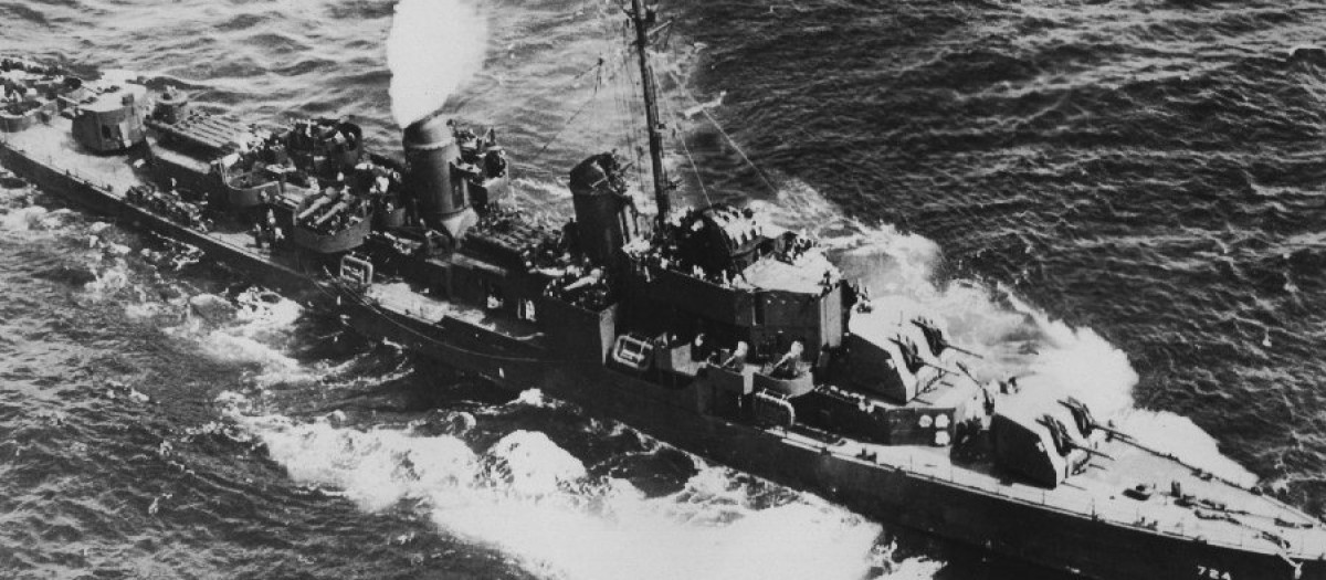 Laffey durante la Segunda Guerra Mundial