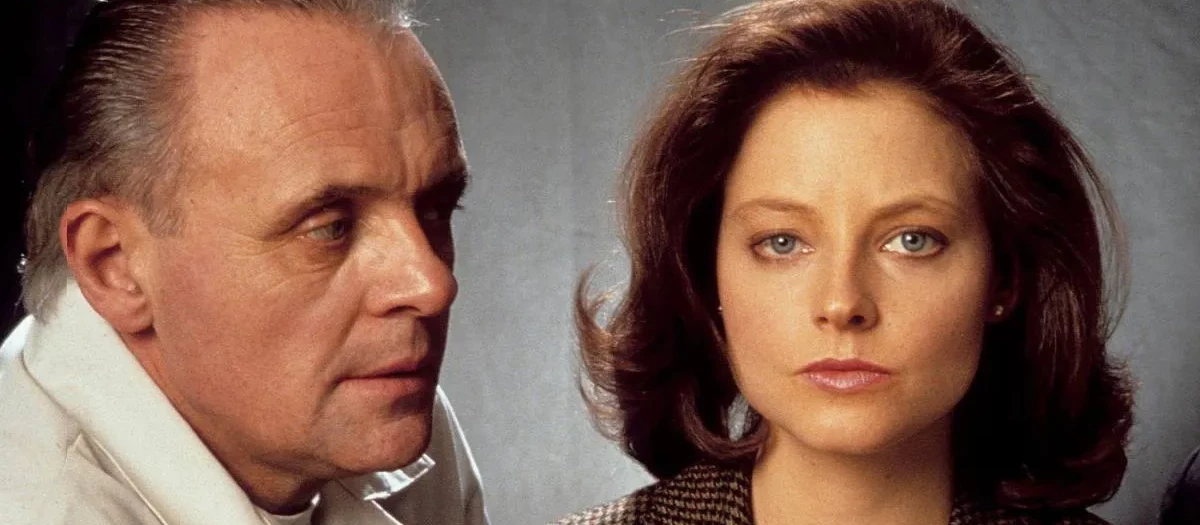 Anthony Hopkins y Jodie Foster en 'El silencio de los corderos'