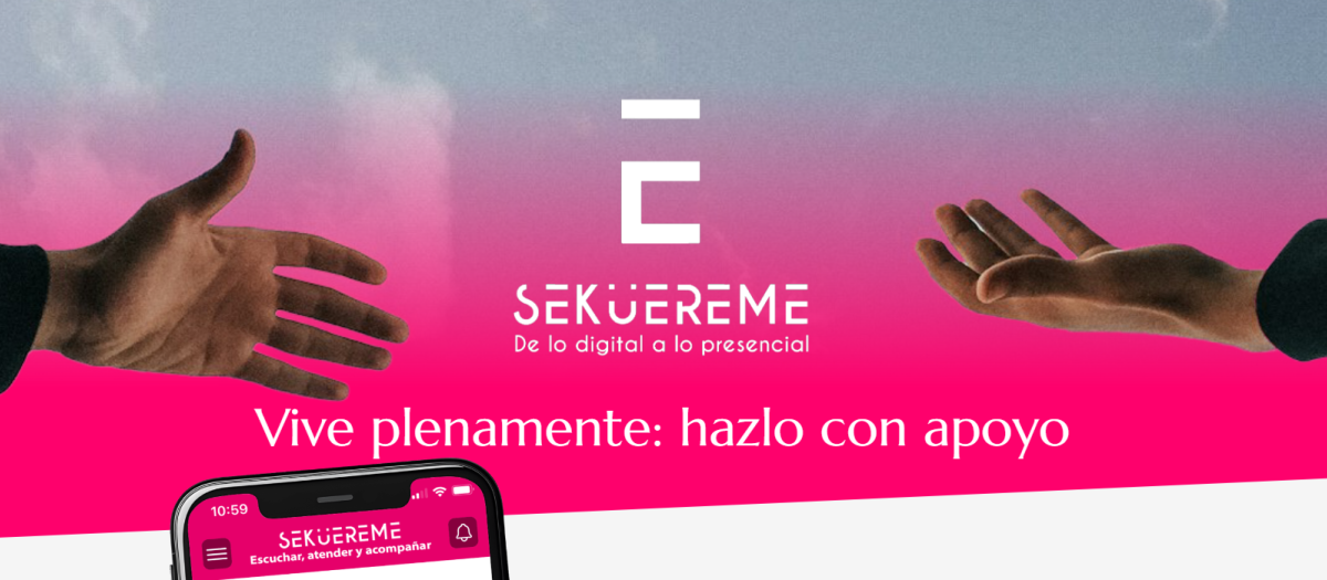 El logo de Sekuéreme, en su página web