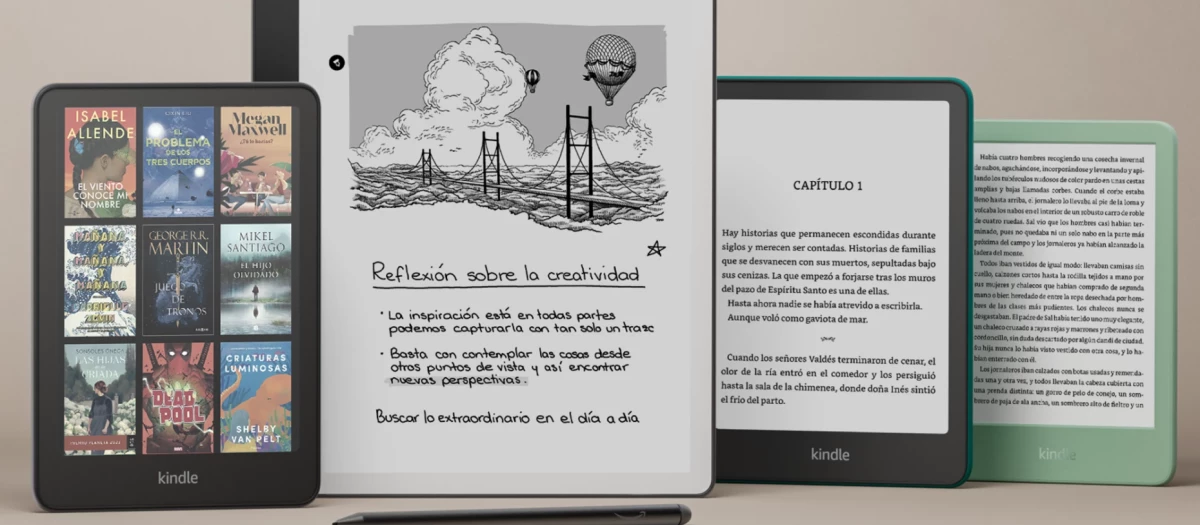 Nueva gama de Kindle