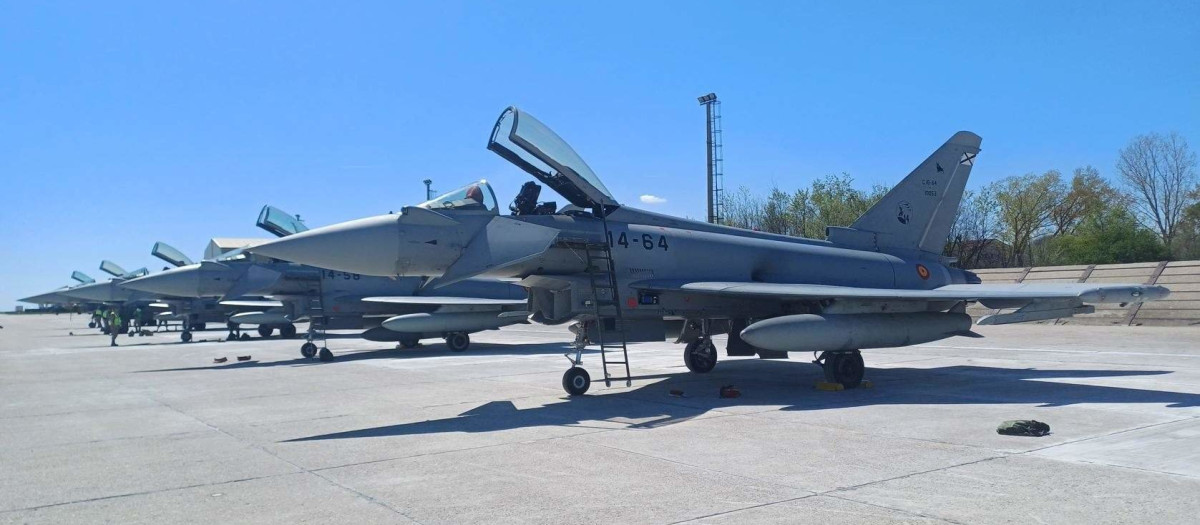 F-18 españoles el ‘Destacamento Paznic’ para reforzar la vigilancia aérea en Rumanía