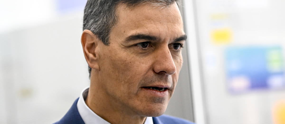 El presidente del Gobierno, Pedro Sánchez