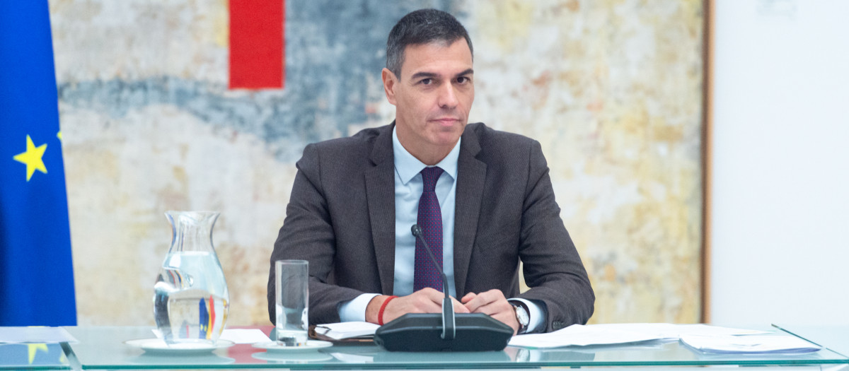 El presidente del Gobierno, Pedro Sánchez