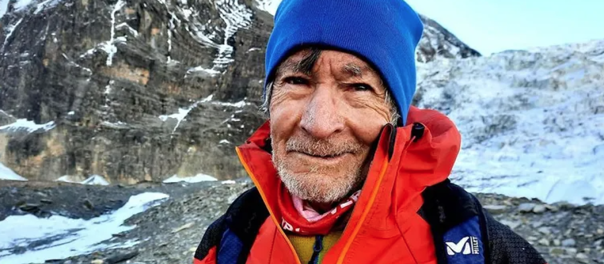 Carlos Soria intentará subir el Himalaya a sus 85 años