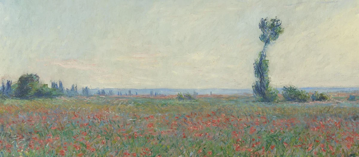 Champ de coquelicots, Claude Monet, 1881