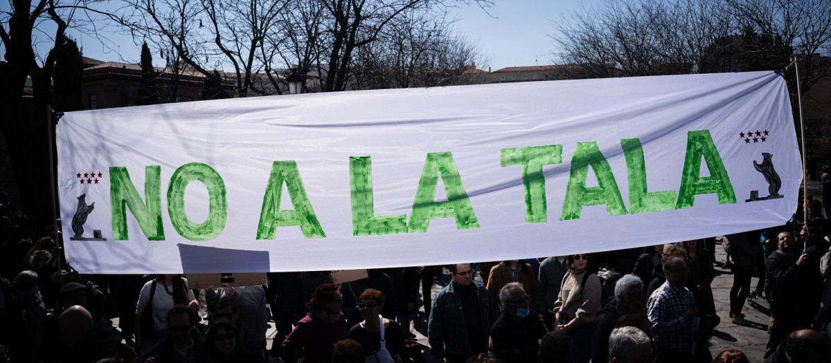 Acto de Ecologistas en Acción en Madrid