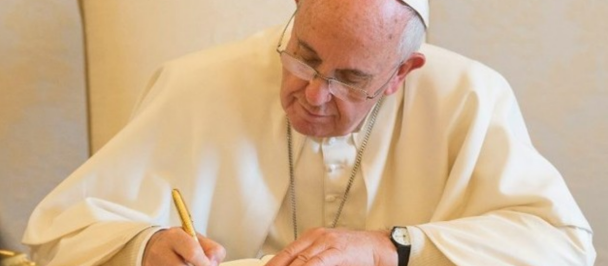 El Papa escribe una carta