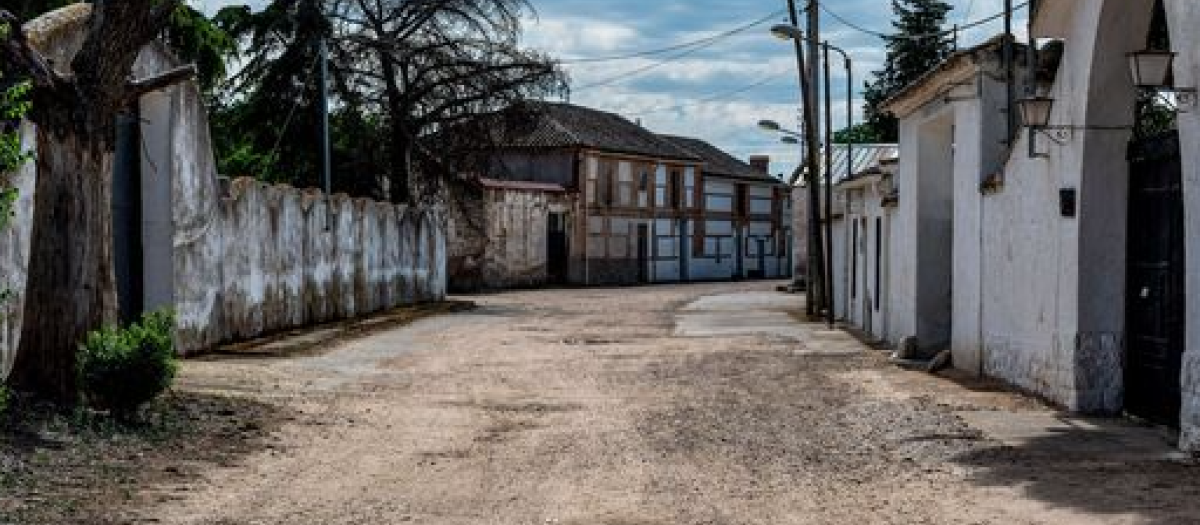 Una calle de Illán de Vacas