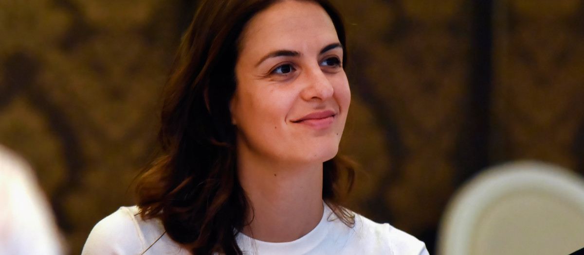 Rita Maestre during " Nueva Economia Forum " event in Madrid, Spain - 08 May 2023