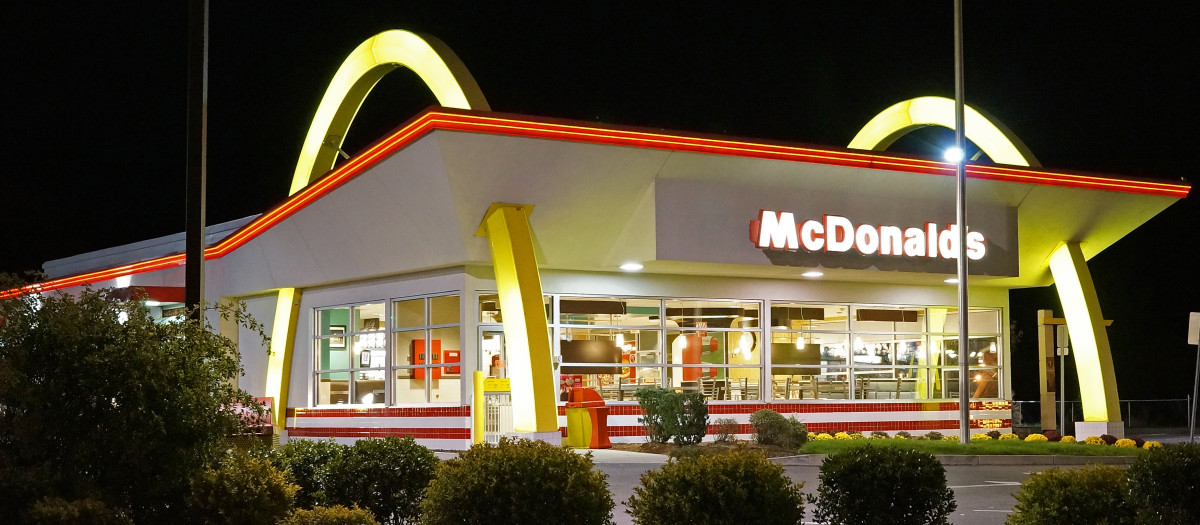 Un restaurante de McDonald's en EE.UU.