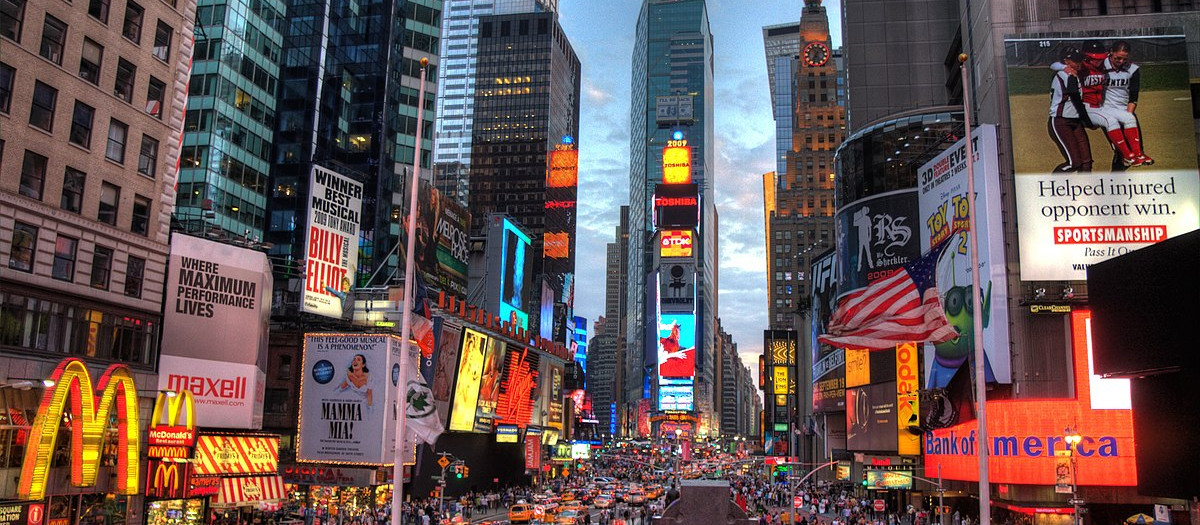 Times Square, en Nueva York, en una imagen de archivo