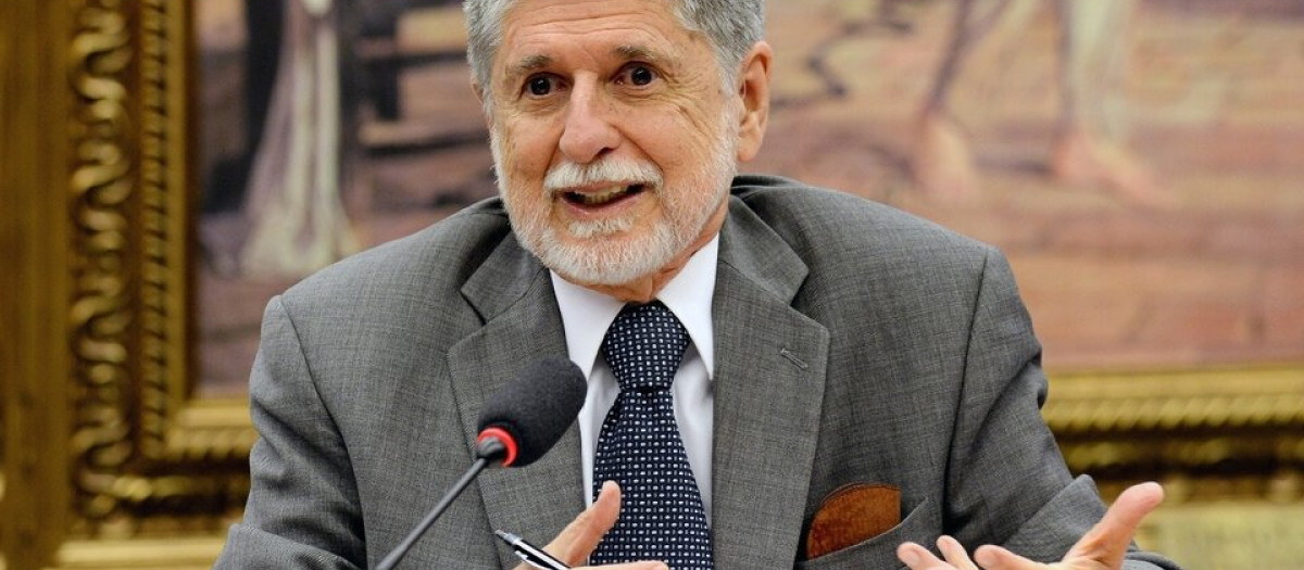 Celso Amorim, ex canciller de Brasil y asesor en asuntos internacionale del presidente Lula