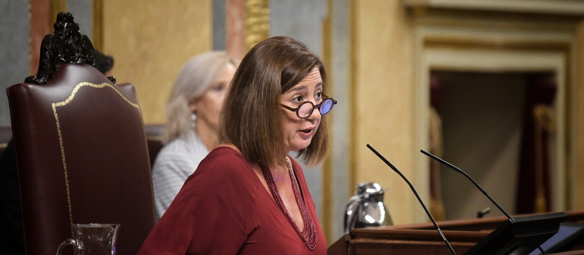 La presidenta del Congreso, Francina Armengol